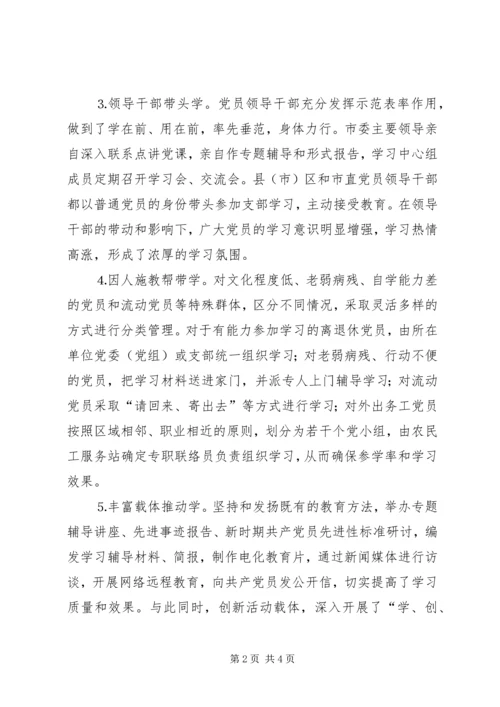 多措并举确保先进性教育学习见成效 (6).docx