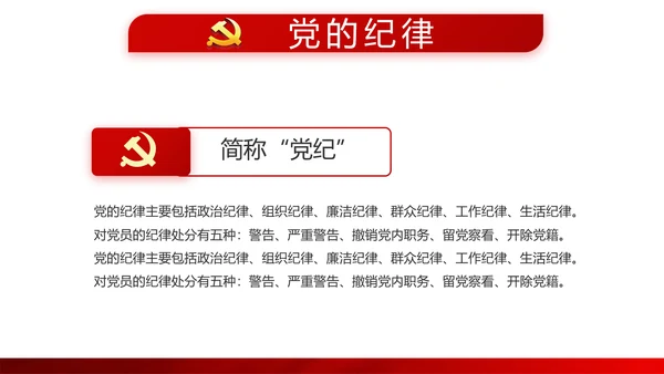 红色党建党支部年终总结述职报告学习教育PPT