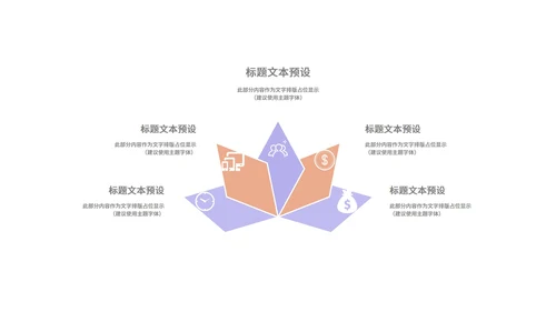 紫色简约风个人岗位竞聘PPT模板