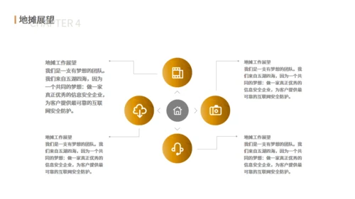 地摊经济漫天金币通用PPT模板