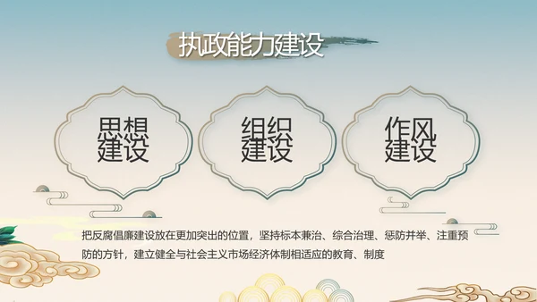 纪检监察党风廉政工作计划动态PPT
