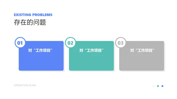 白色极简插画风季度运营工作计划