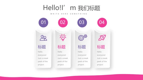 粉色简约彩妆培训设计宣传动态PPT
