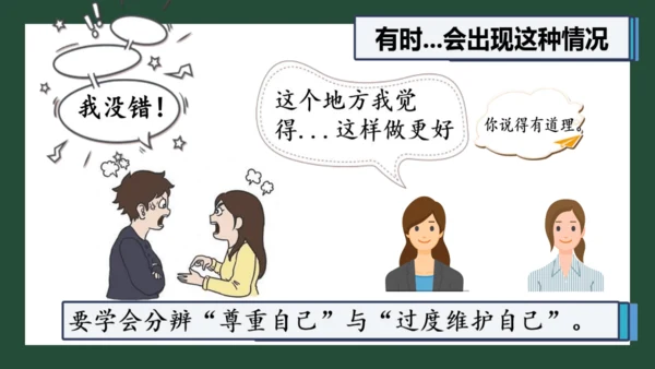 统编版六年级下册1.1《学会尊重》 第二课时 《尊重自己》 课件（共26张PPT，含内嵌视频）