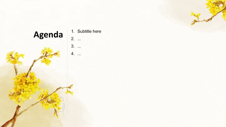 二十四节气秋分PPT主题