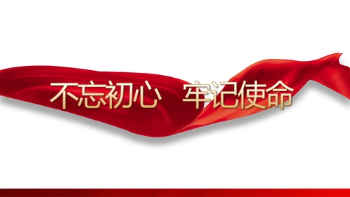 红色党建党支部年终总结述职报告学习教育PPT