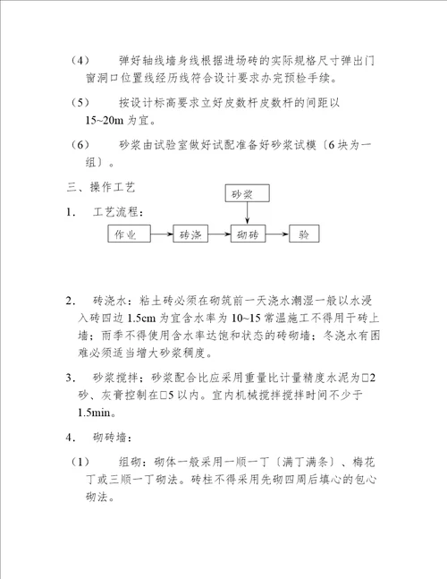 2023年砌体工程技术规范方案汇编