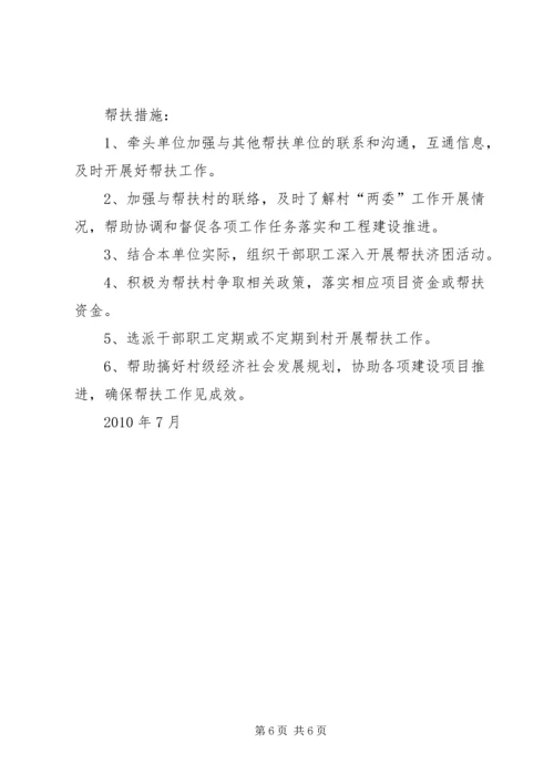 计生三结合帮扶工作方案五篇.docx