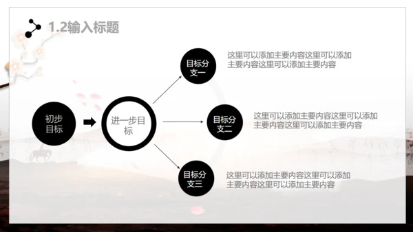书法培训毛笔字通用PPT模板