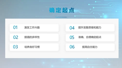 蓝色电子数码科技年终工作总结PPT