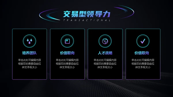 企业管理培训领导力课程通用PPT模板