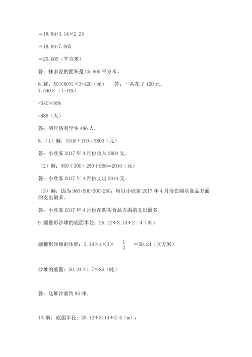 小升初数学应用题50道【综合题】.docx