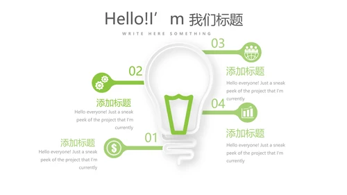 绿色清新简约大方医药代表工作汇报动态PPT