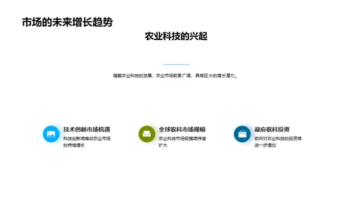 科技农业：未来之路