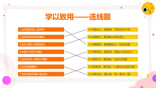 学会调节情绪《读书分享》PPT模板
