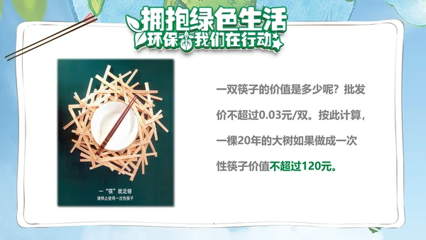 保护环境低碳生活绿色经济主题班会课件PPT模板