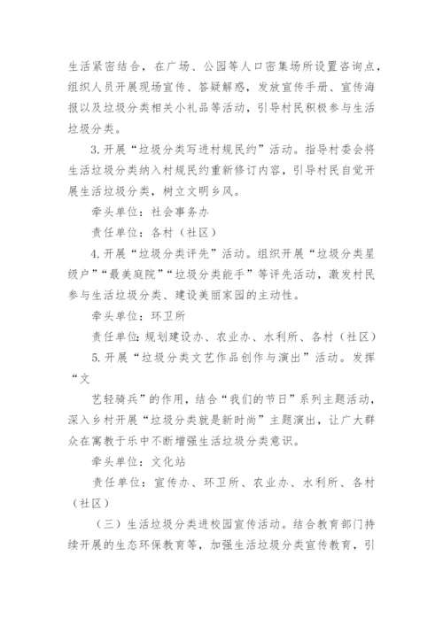 垃圾分类宣传服务方案.docx