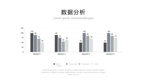 蓝色简洁商业计划书公司简介商务PPT模板