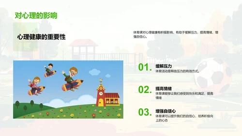 体育课运动学习PPT模板