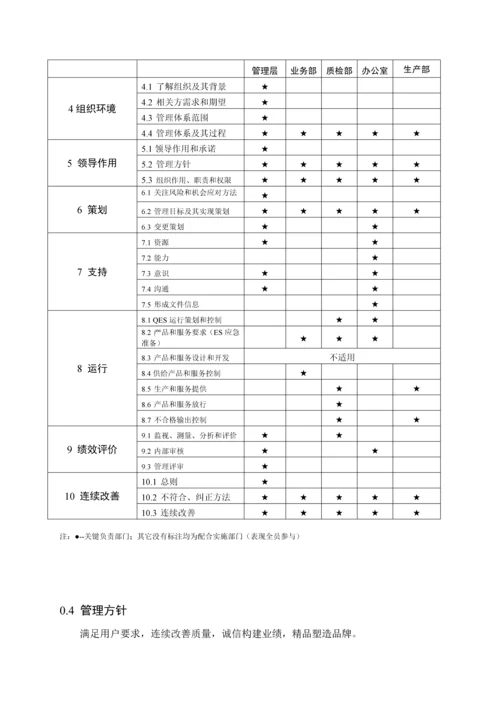 三合一标准体系管理基础手册.docx