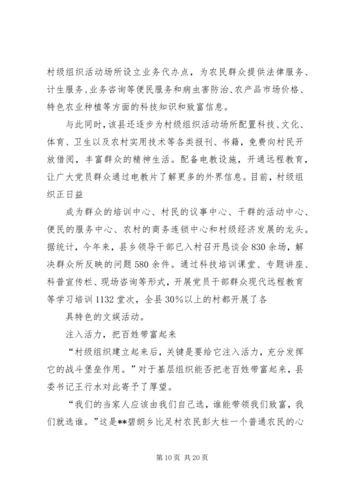 供销社基层组织建设工作纪实.docx