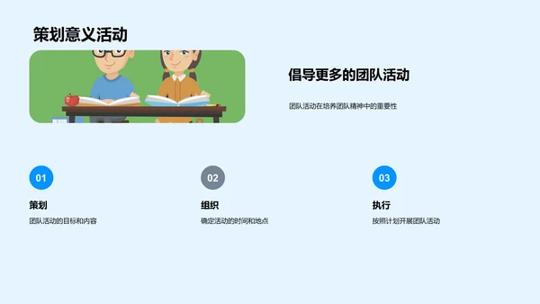 团队协作总结会PPT模板