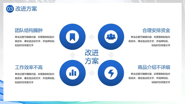 彩色流动线条部门工作汇报总结PPT模板