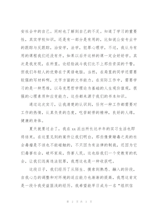 派出所实习总结结尾三篇.docx