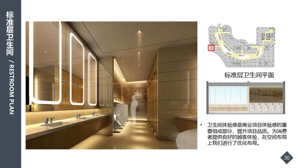 毕业设计商业空间美陈3D效果图通用PPT模板
