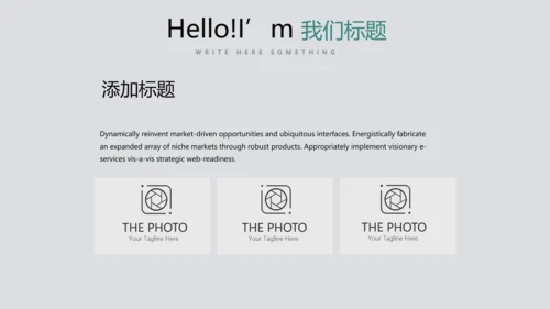 公司产品介绍宣传通用PPT动态模板