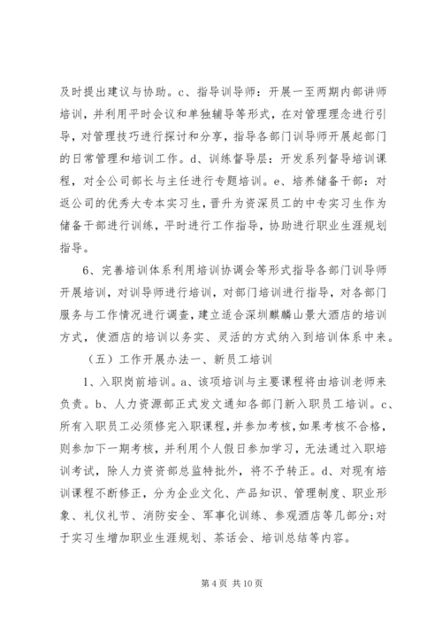 人力资源年度计划.docx