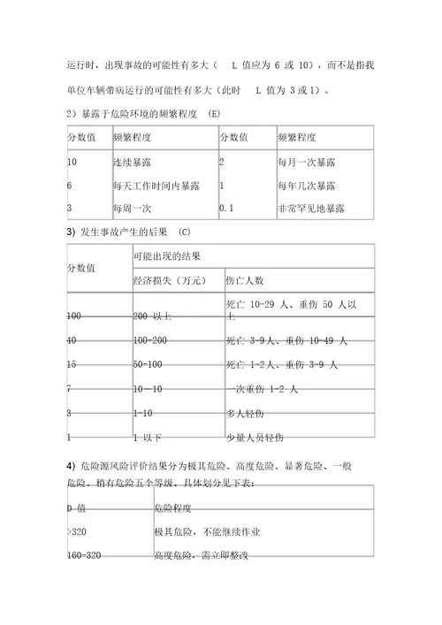 危险源及安全风险辨识控制管理制度