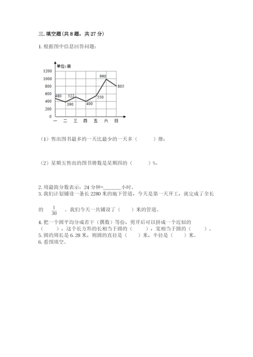 小学六年级数学上册期末卷（预热题）word版.docx
