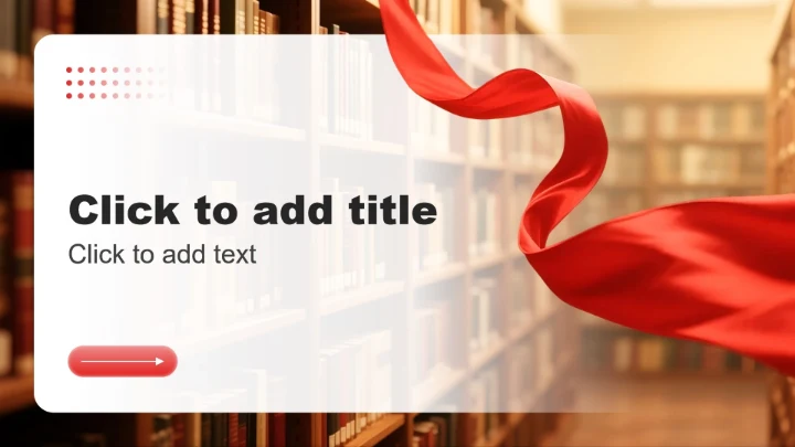 红色渐变简约风班委竞选演讲PPT主题模板