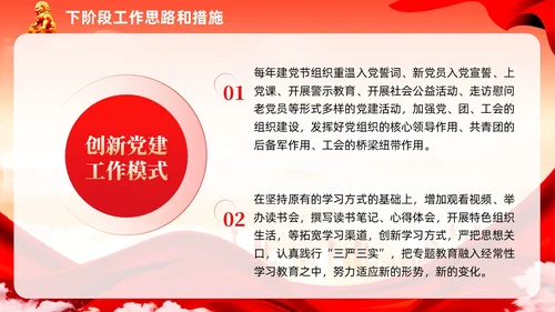 红色党建民主生活会廉洁教育党课ppt课件