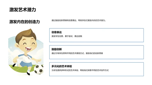 美术创作教学课程PPT模板