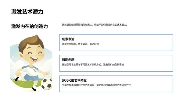 美术创作教学课程PPT模板