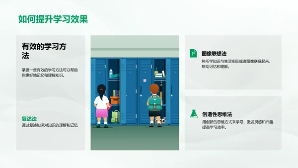 新学年学习提升PPT模板