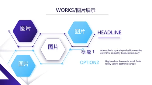 简约大气公司产品介绍图片展示PPT动态模板