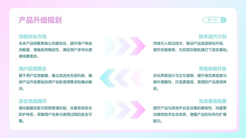 魔法狐狐蓝粉色渐变风产品介绍