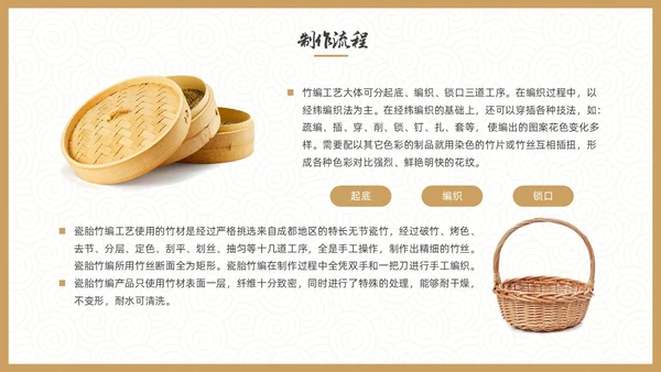实拍风非遗竹编传承讲座PPT非遗非遗文化非物质文化遗产