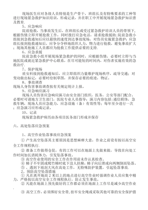 建筑起重机械安装(拆卸)生产安全事故应急救援预案.docx