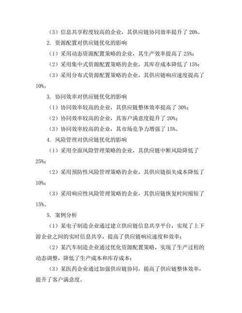 智能制造环境下的供应链优化研究