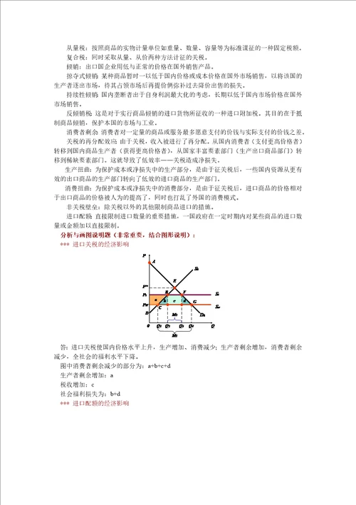 成教国际经济学练习题及答案