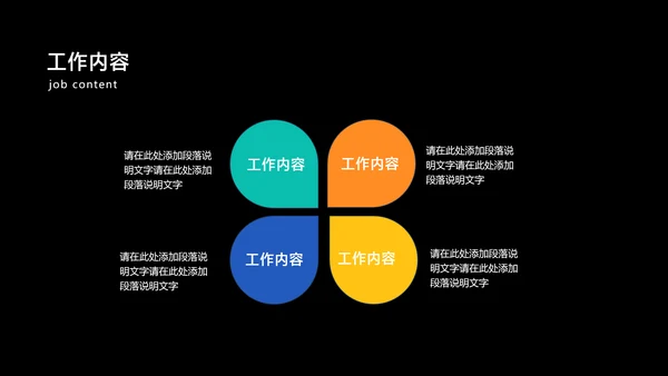 黑色扁平风企业产品介绍指南
