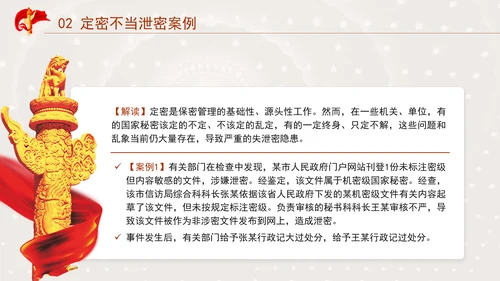 保密警示教育PPT典型泄密案例教育学习