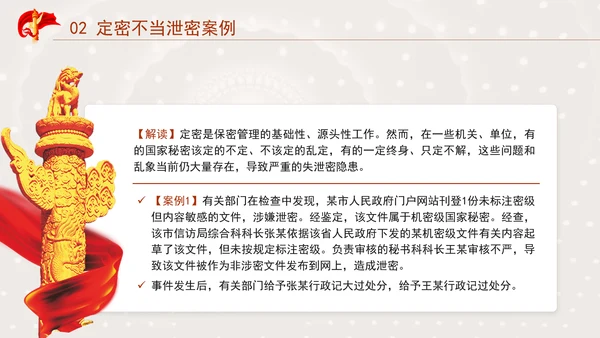 保密警示教育PPT典型泄密案例教育学习