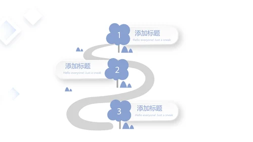 蓝色简约大气医院医疗工作介绍动态PPT模板