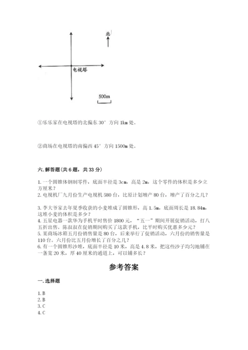 小升初六年级期末试卷（全优）word版.docx