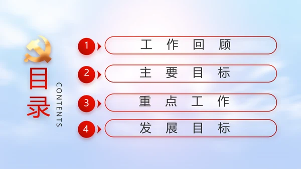 聚焦全国两会工作报告PPT